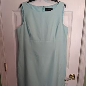 Black Label, powder blue dress, size 16